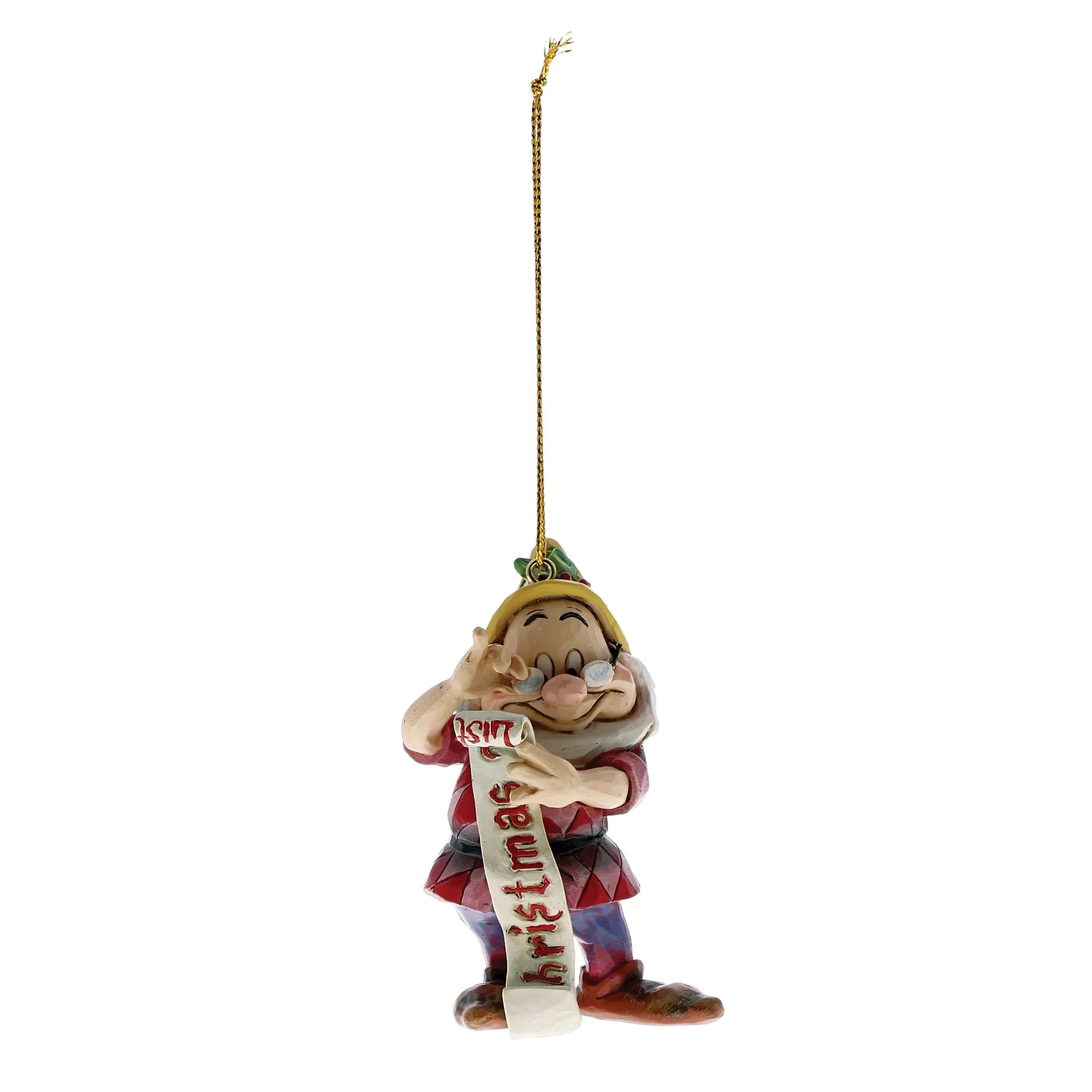Doc Snow White Hanging Ornament - Disney Traditions by Jim Shore - Image 3