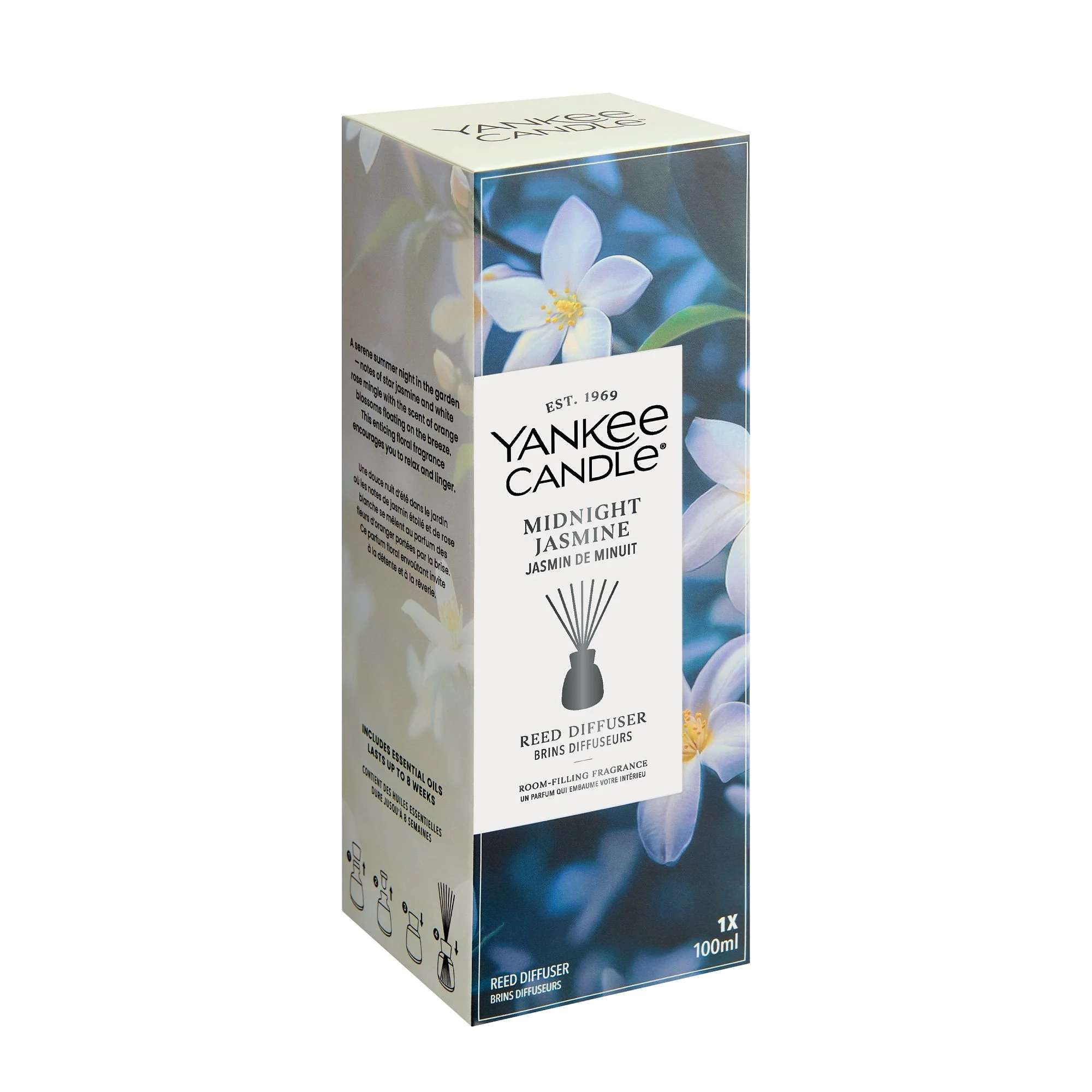 Midnight Jasmine Reed Diffuser 100ml by Yankee Candle - Image 2