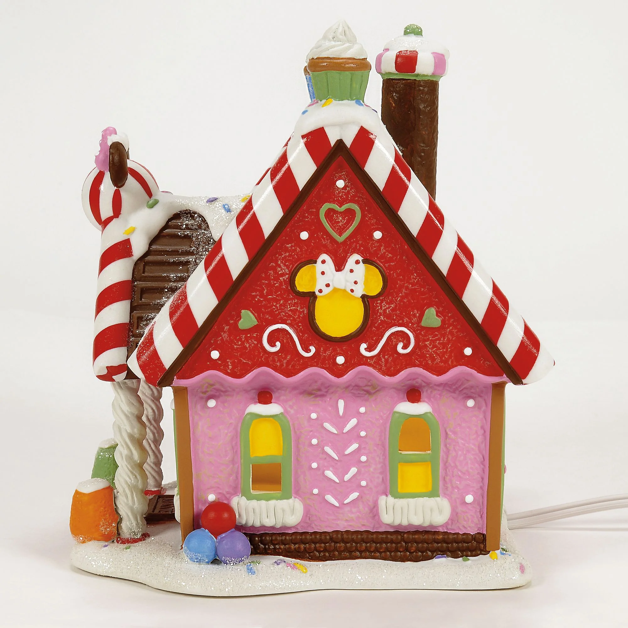 Minnie's Peppermint Villa - Disney Village by D56 - Image 2