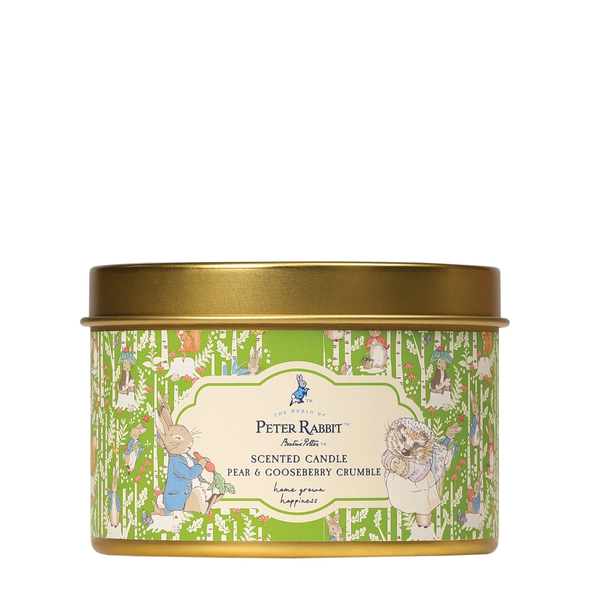 Peter Rabbit Pear & Gooseberry Tin Candle - Image 2