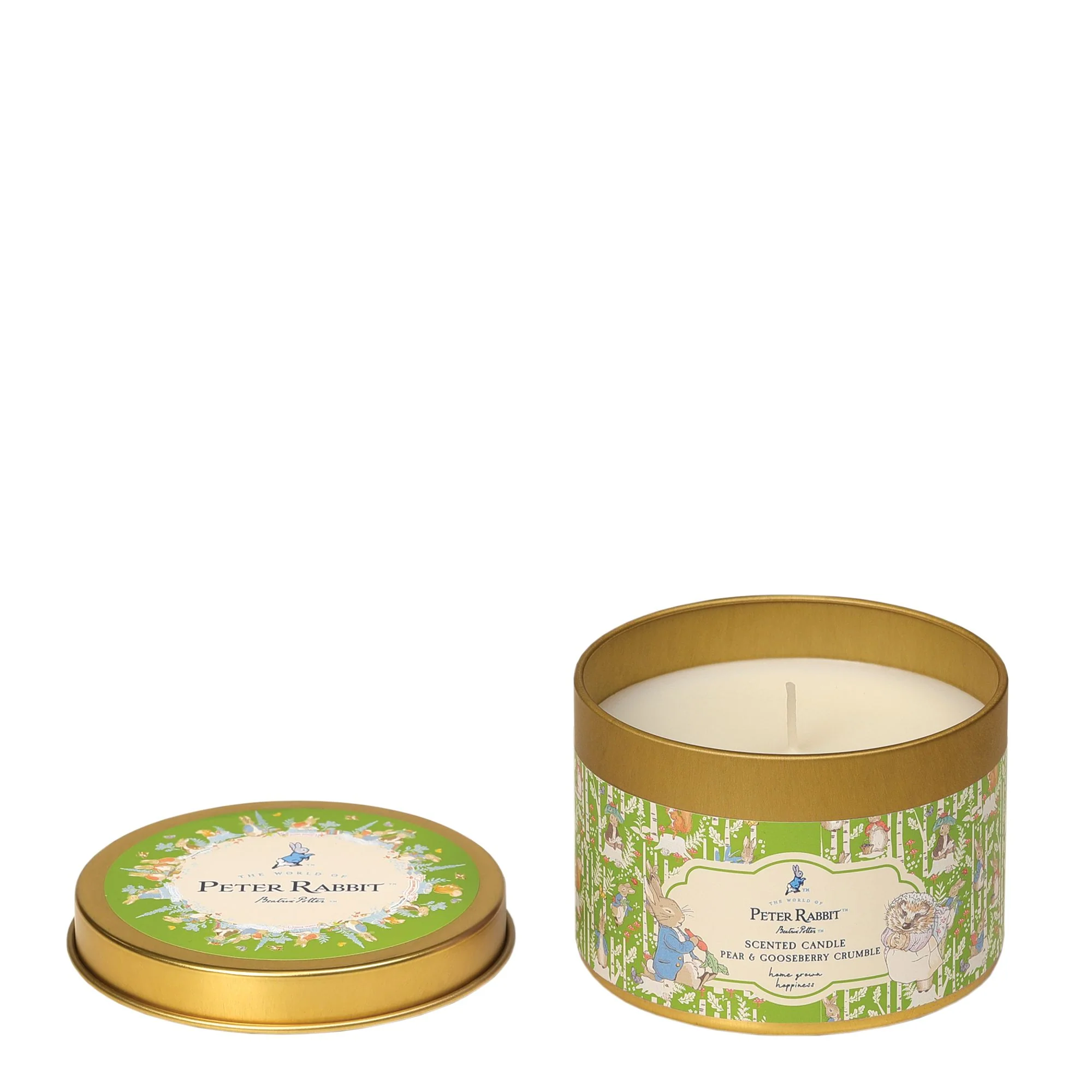 Peter Rabbit Pear & Gooseberry Tin Candle - Image 4