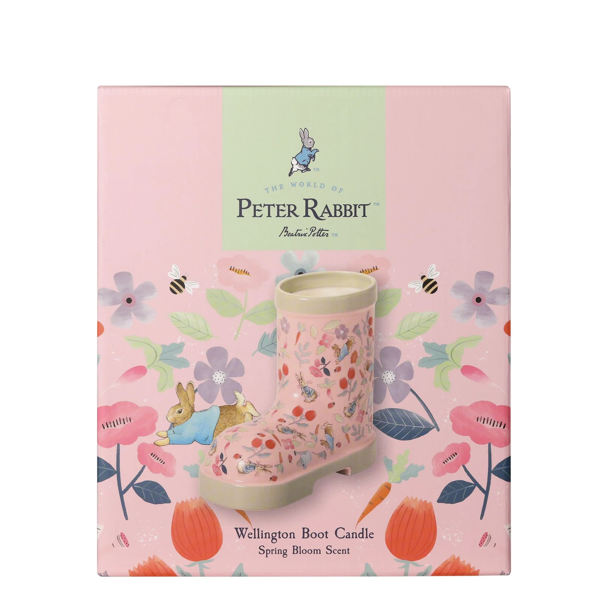 Peter Rabbit Spring Bloom Wellington Boot Shaped Candle - Image 4