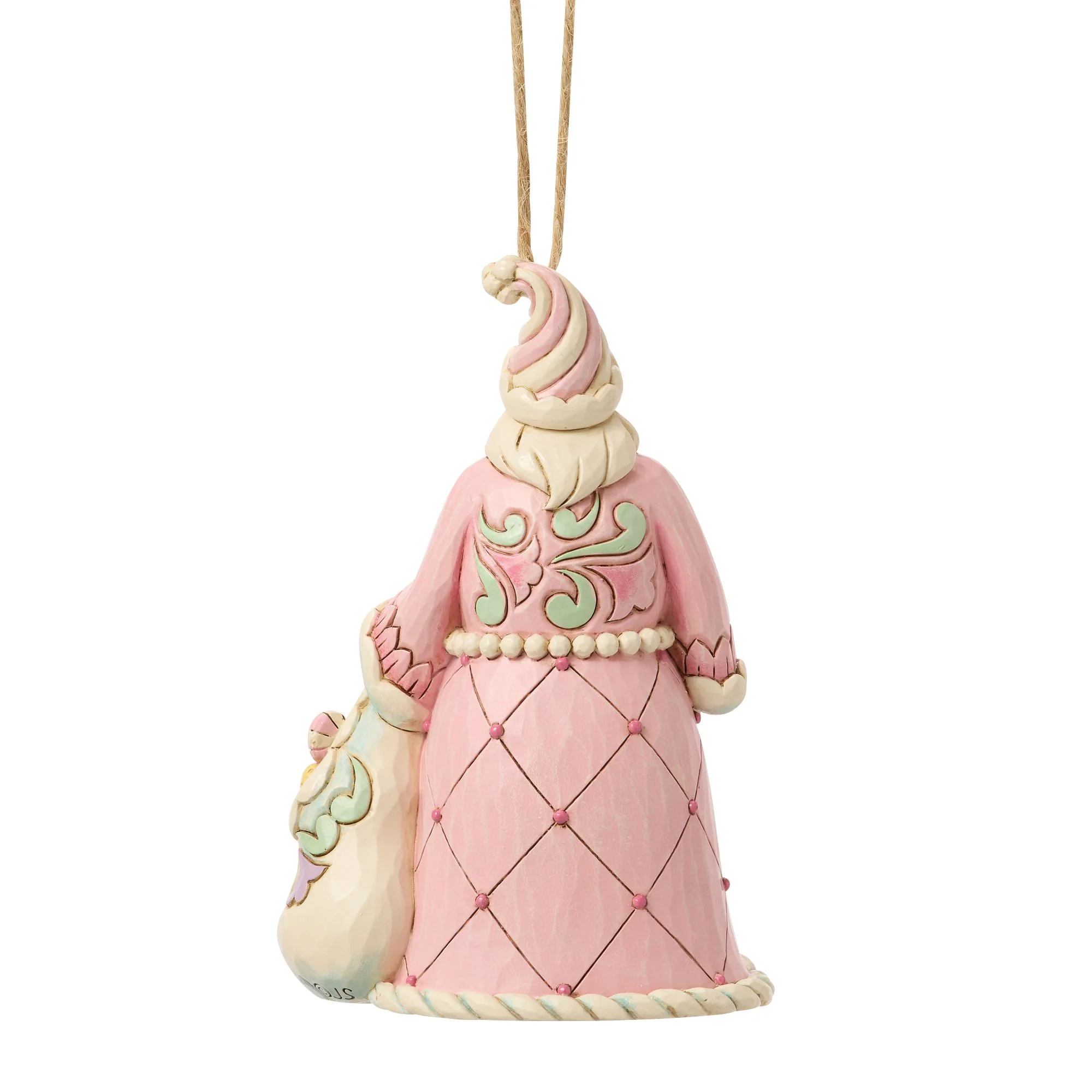 Sweets Santa with a Bag of Candy Hanging Ornament - Image 3