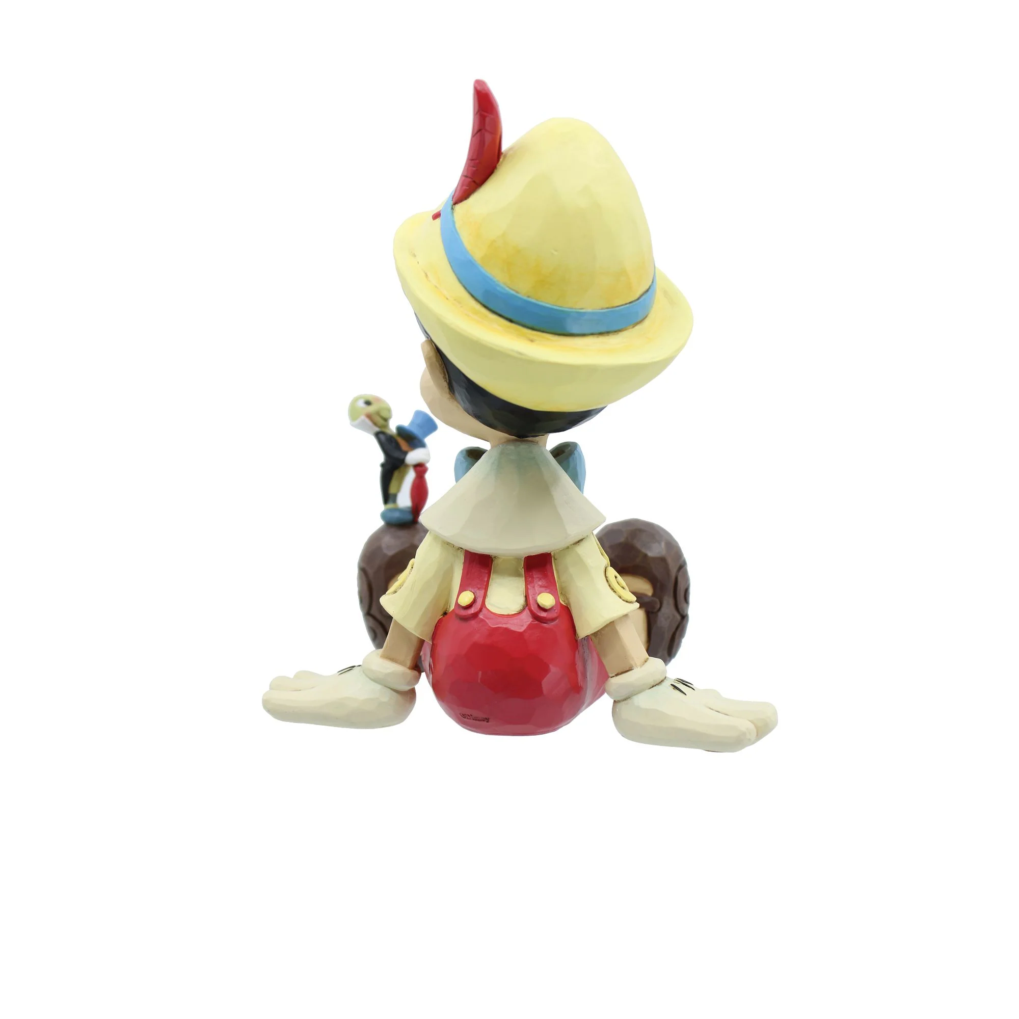Wishful and Wise (Pinocchio and Jiminy Sitting) Disney Traditions by Jim Shore - Image 2
